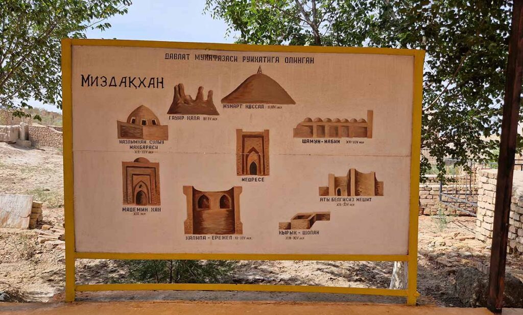 Миздакхан, Каракалпакстан