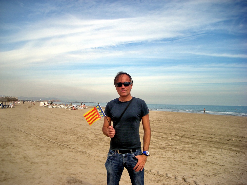 Са валенсијанском заставом на Малвароси