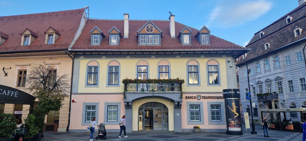 Пиата Маре, банка Трансилваније