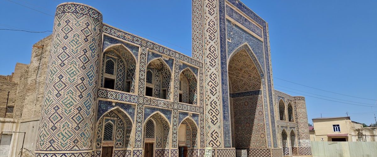 Madrasah Abdulah, Bukhara, 1566-1567. It is dedicated to the mother of Abdullah-Khan II 10