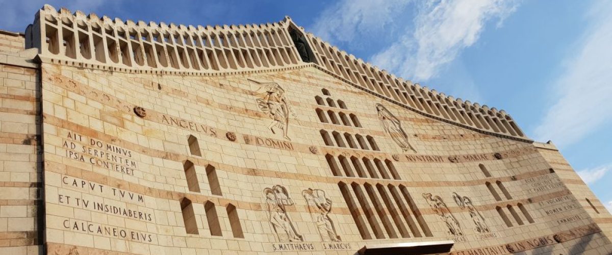 Nazareth, Basilica Of The Annunciation And The Church Of Saint Joseph Carpentery